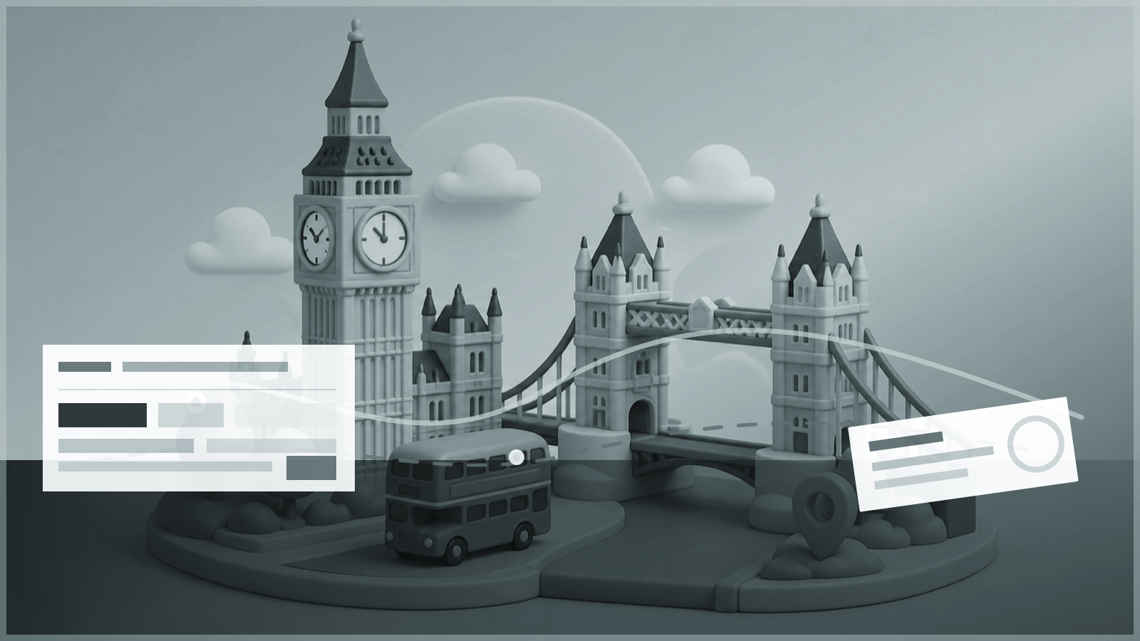London travel miniature
